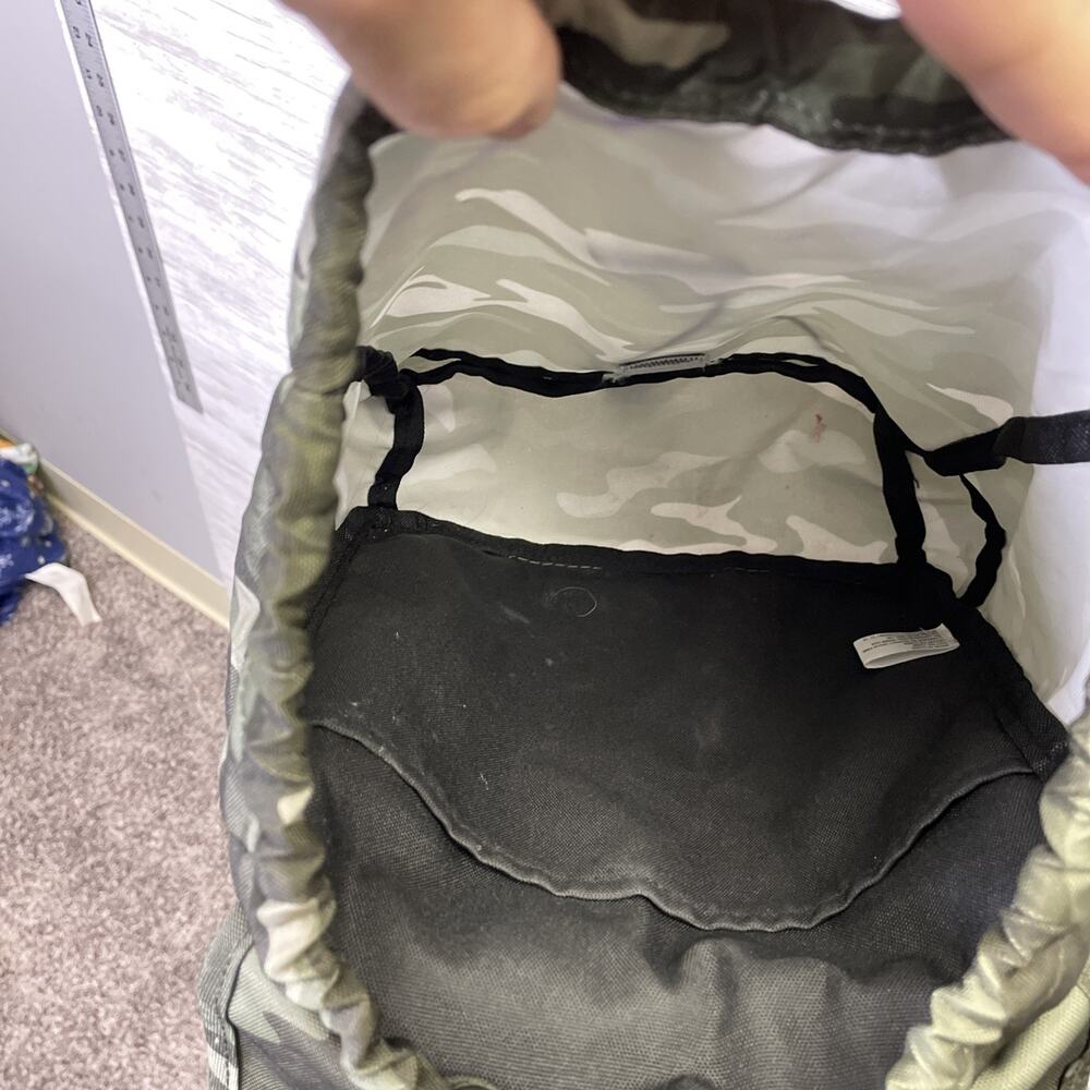 Victoria’s Secret PINK Collection Mini Camo Green Backpack Tote Bag Travel Purse - Picture 7 of 7